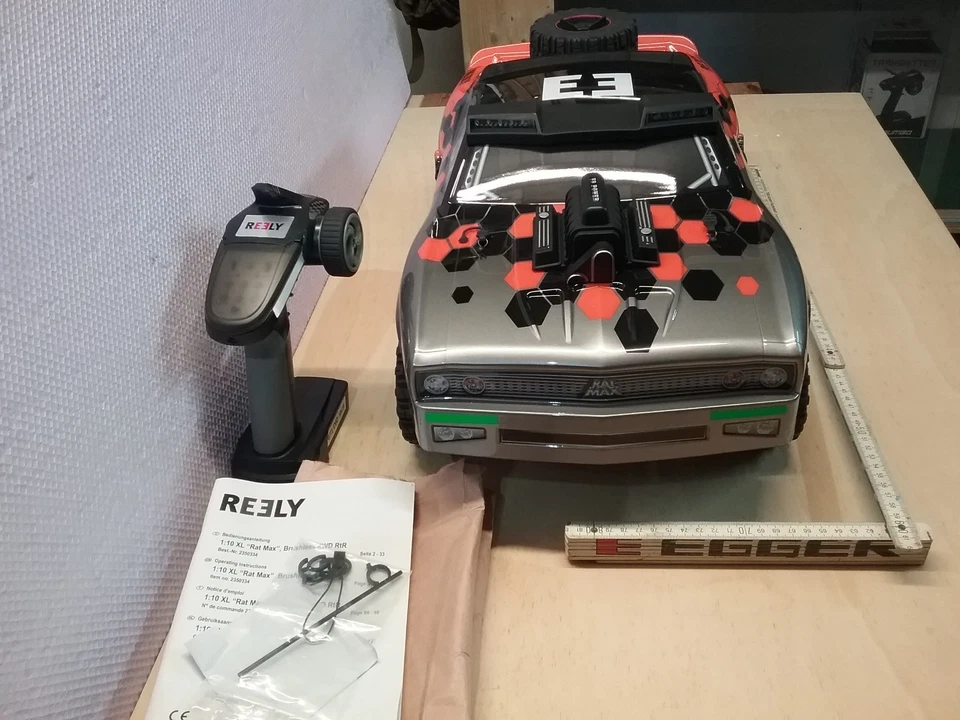 Neues Rc Auto Rat Max 1:10 XL Brushless .RtR - Bild 2 von 4