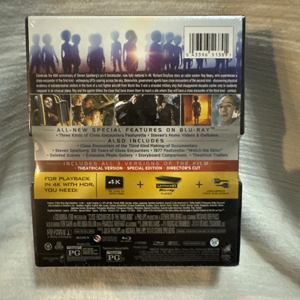 Close Encounters of the Third Kind 4k Ultra HD + Blu-Ray + Digital Limited Ed - Image 2 of 4