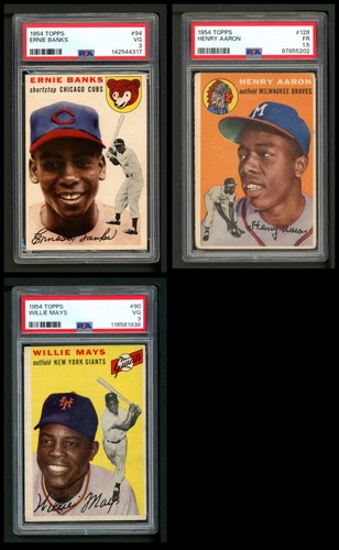 Complete Set 1954 Topps card