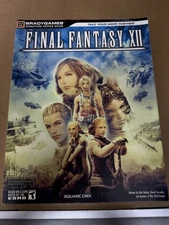 Final Fantasy XII BradyGames Official Strategy Guide Great Shape