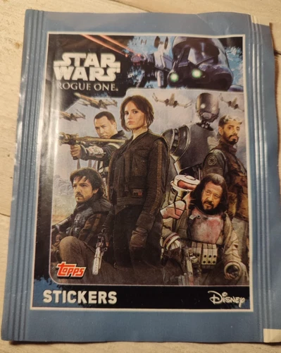 STAR WARS - ROGUE ONE - PACK OF 5 COLLECTIBLE STICKERS - STICKERS