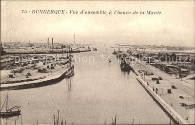 Duenkirchen Dunkerque Vue d ensemble a l Heure de la Maree