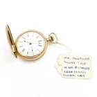 Antique Waltham 16s 15J GF Double Hunter Case 50mm Mens Pocket Watch #WB4068-5