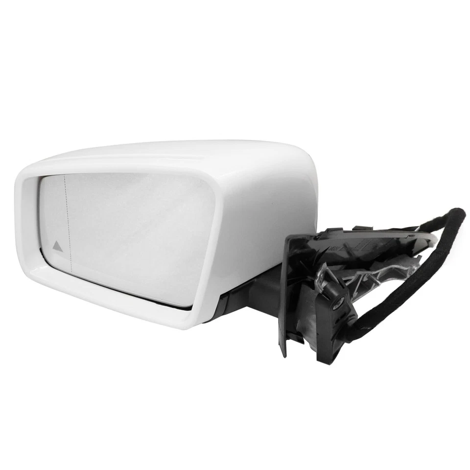 Blind Spot White Left Side Mirror Compatible with Mercedes GLA250 GLA45 AMG - Image 2 of 4