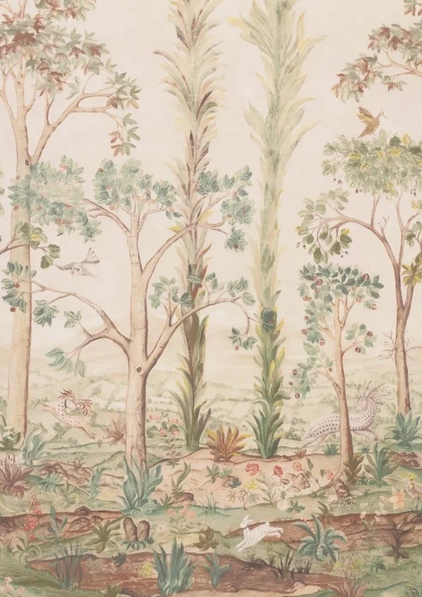 "ЗАНАВЕСКА GP & J BAKER ТКАНЬ ""ВЫСОКИЕ ДЕРЕВЬЯ - ЗАКАТ"" ПАНЕЛЬ 3 МЕТРА - НАБОР KEMP" - Изображение 3 из 4