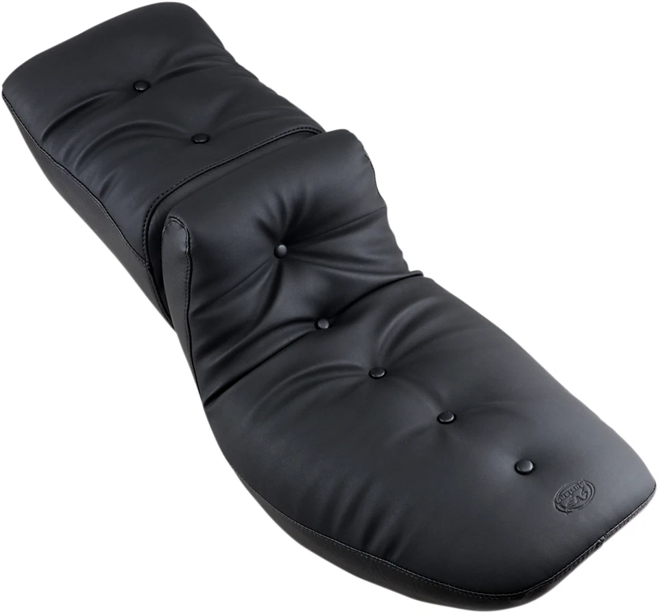 Mustang - 75060 - Asiento de 2 asientos con almohada Regal Duke para Harley-Davidson Duo Glide FL E Foto 4 de 4