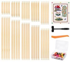 40 Pcs Needlepoint Stretcher Bars for Needlework - 40 Pieces