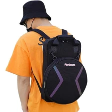 Silent Drum Pad Bag for 12 Inch,Drum Practice Pad Bag,Waterproof,with Adjusta...