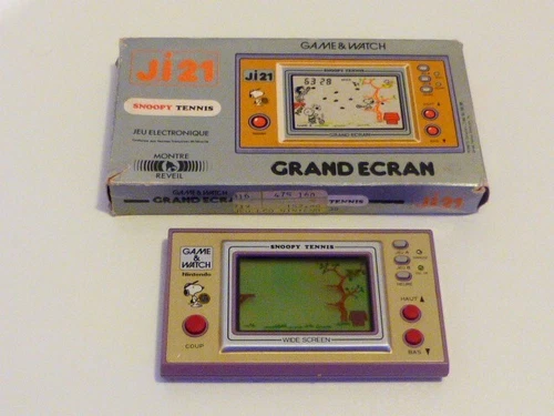 GAME & WATCH "SNOOPY" jl21 touches en Français.