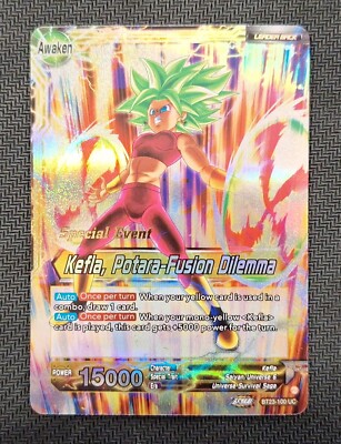 DBS Masters - Kefla, Potara - Fusion Dilemma - BT23-100 Special Event ENG