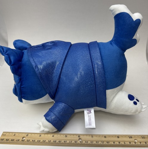 Aphmau Meemeows Plüschtier 11 Zoll Mystery Katze Wolf Tier blau mit Hoodie. - Bild 8 von 8