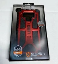 NEW UAG Urban Armor Gear Monarch Series Case for Samsung Galaxy Note 9 Black/Red