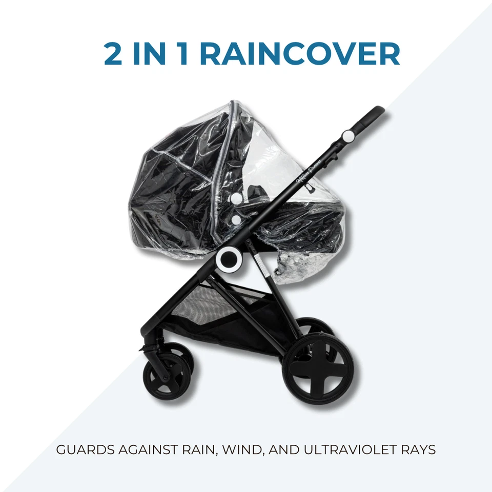 2 in 1 Rain Cover Compatible with Mutsy - Fits All Models - Image 2 of 4