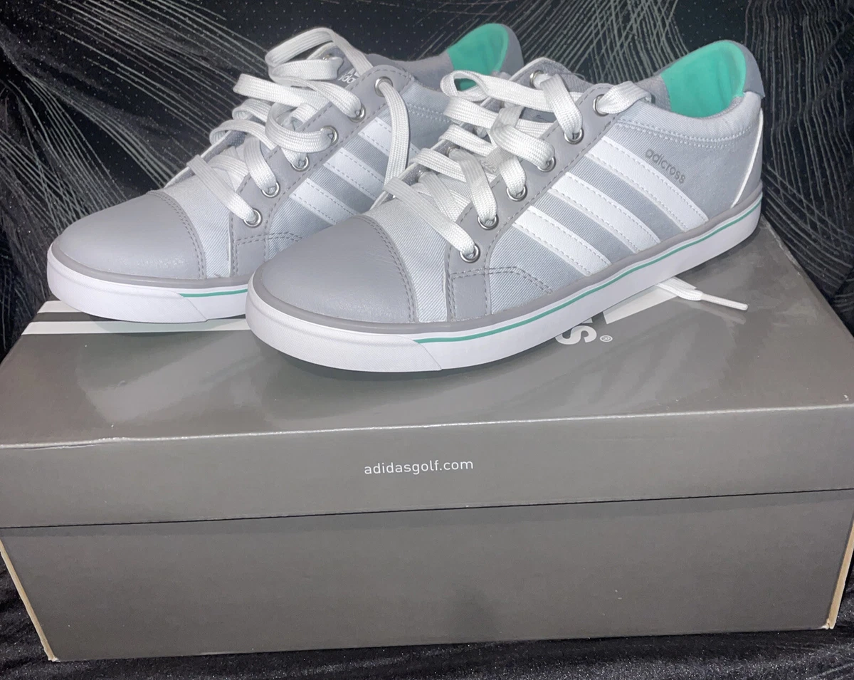 Women&#039;s W Adicross IV Golf Shoes SZ 6.5 Grey/White/Green NEW In Box eBay