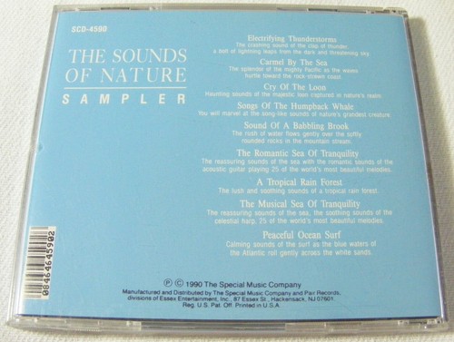Gentle Persuasion - The Sounds Of Nature Sampler CD 1990 - Picture 2 of 2