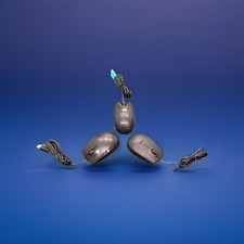 Lot Of 3 HP; Dell Black Wired USB Mouse Tested Working