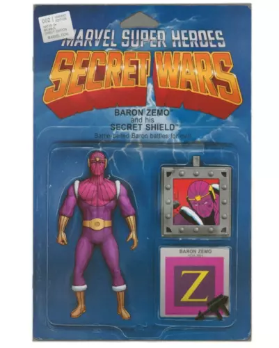 MARVEL SUPER HEROES SECRET WARS: BATTLEWORLD #2 Action Figure Variant Cover