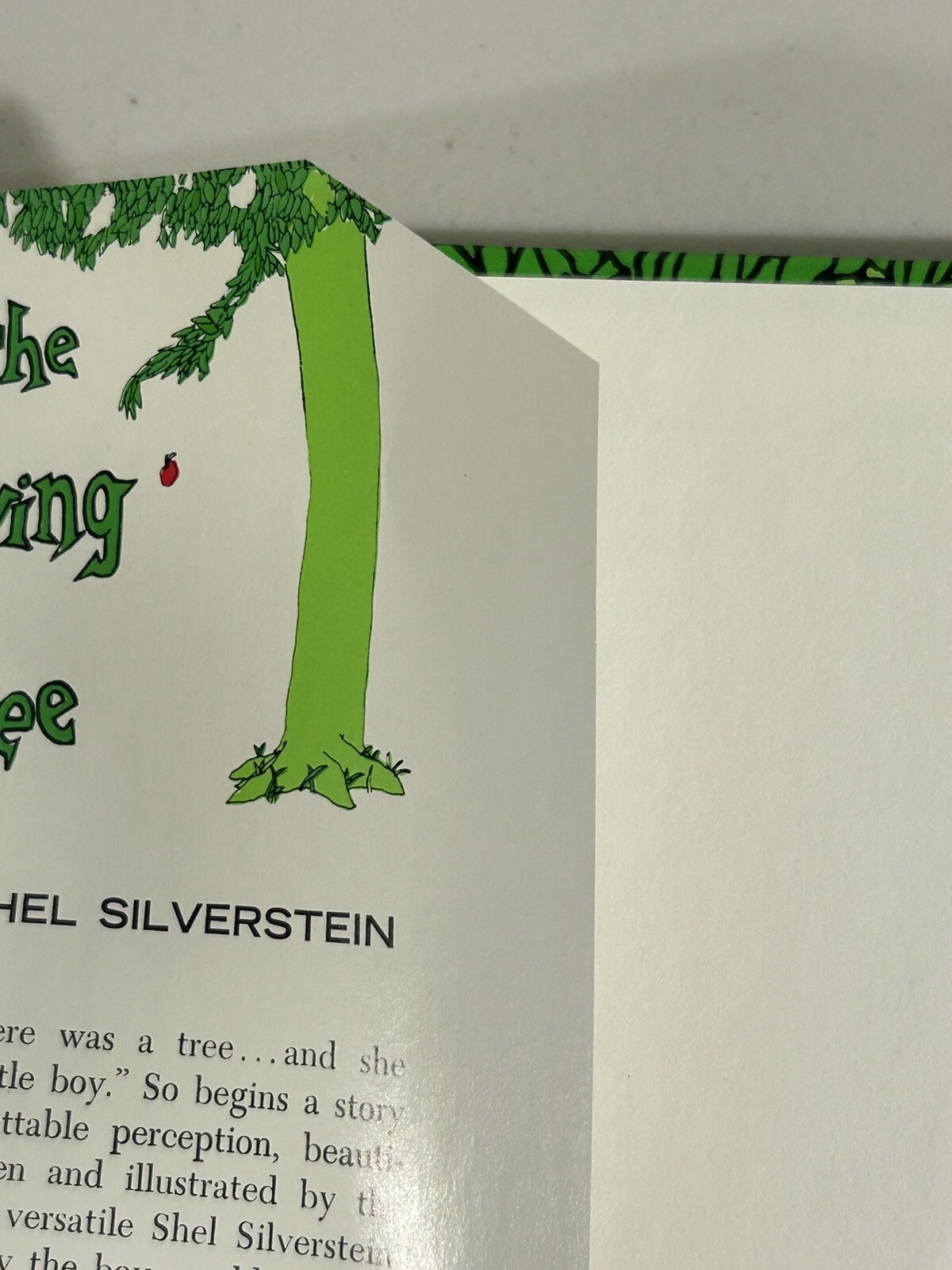 FILA Shel Silverstein THE GIVING TREE 1964 Harper & Row 1ST Edition Dust Jacket HR TE