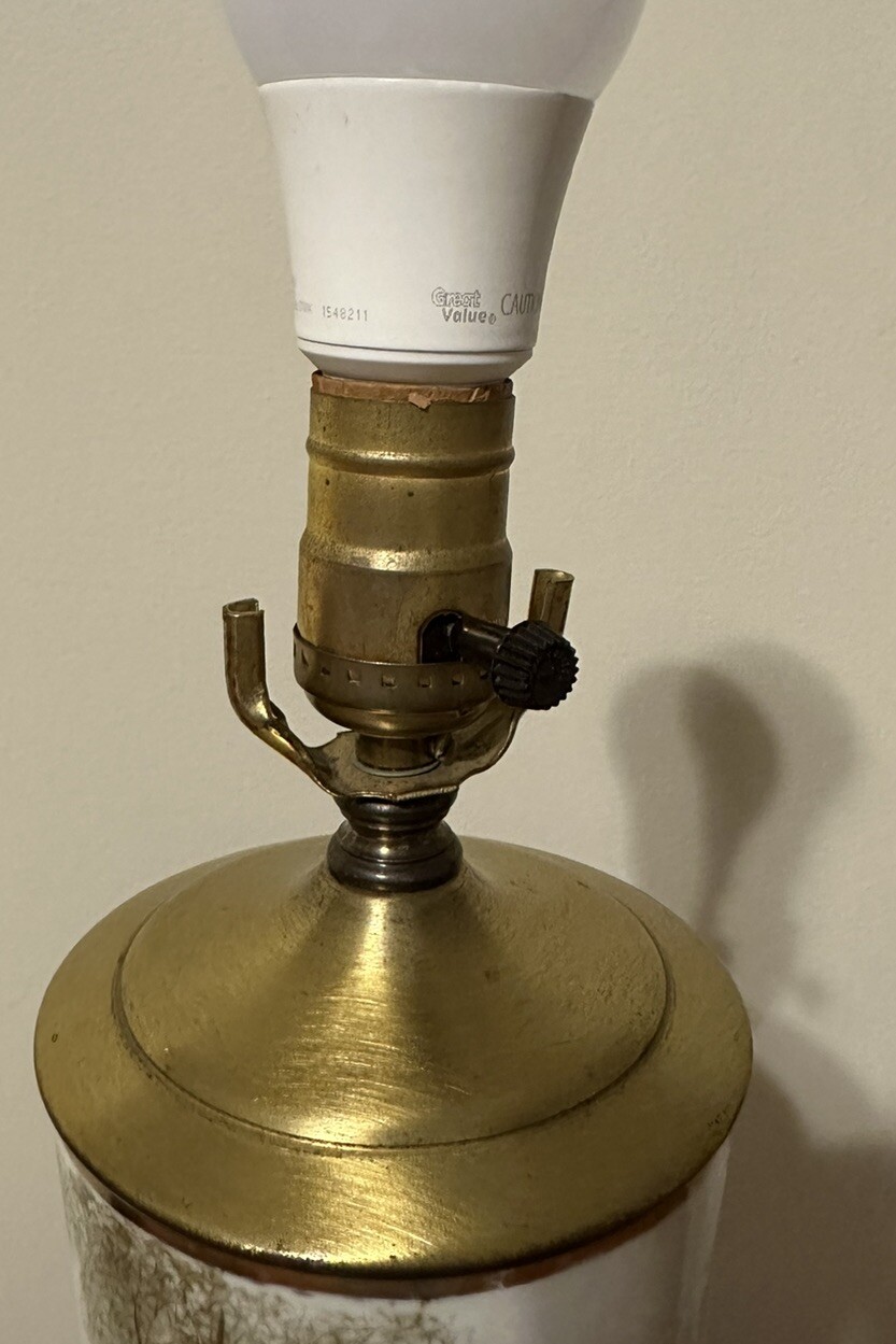 Antique Chinese Porcelain Hat Stand/ Lamp. Painted eBay