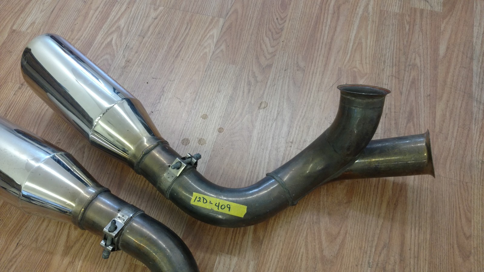 LAMBORGHINI MURCIELAGO LP640 LARINI STYLE TAIL PIPE EXHAUST TIP TERMINAL 