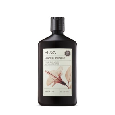 Ahava Mineral Botanic Velvet Body Lotion - Hibiscus & Fig;  17.0oz / 500ml