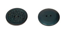Juego de 4 botones redondos de pl stico con dos agujeros mm.27 x 27 x 3 mm art c