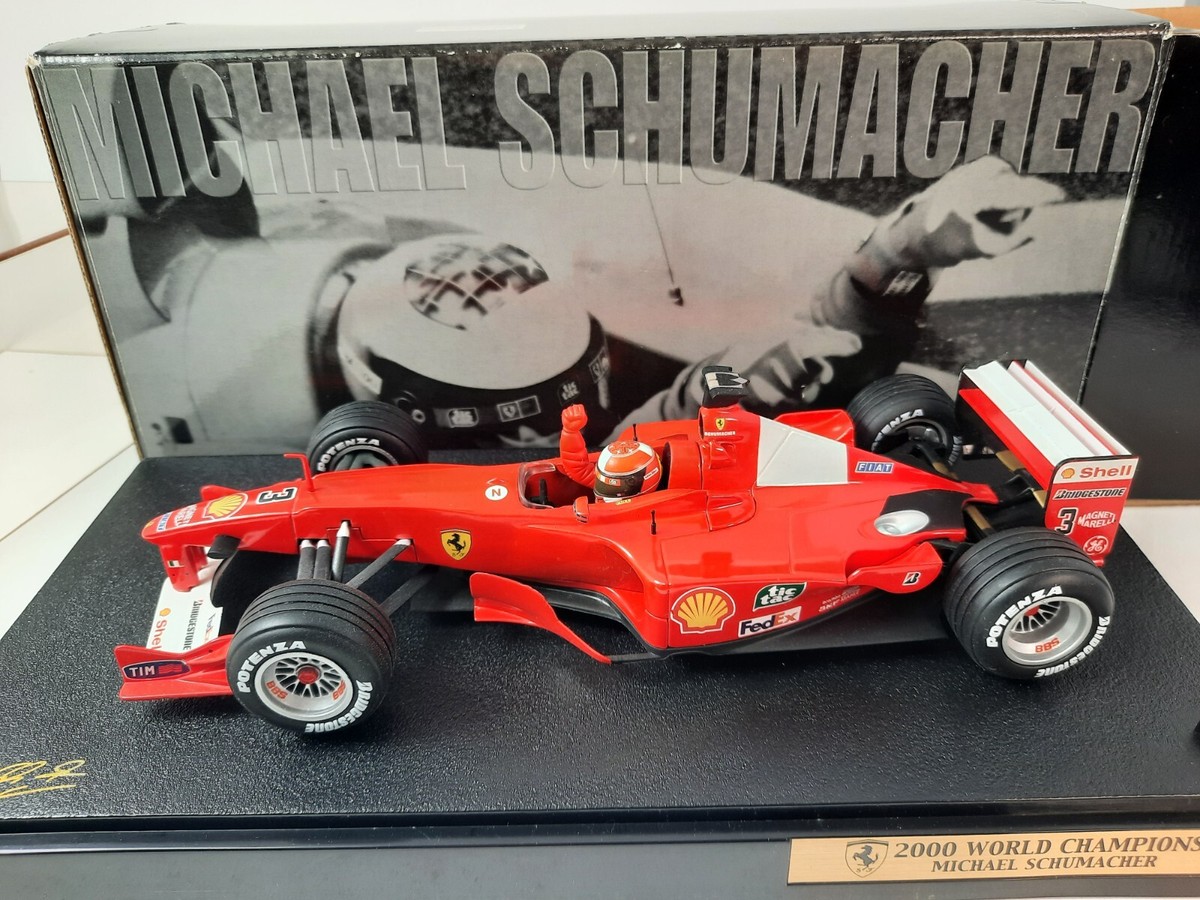 Hot Wheels Ferrari F1-2000 #1 Michael Schumacher World
