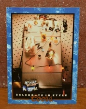 COORS BEER TRADING CARD: ZIMA HOLIDAY POSTER