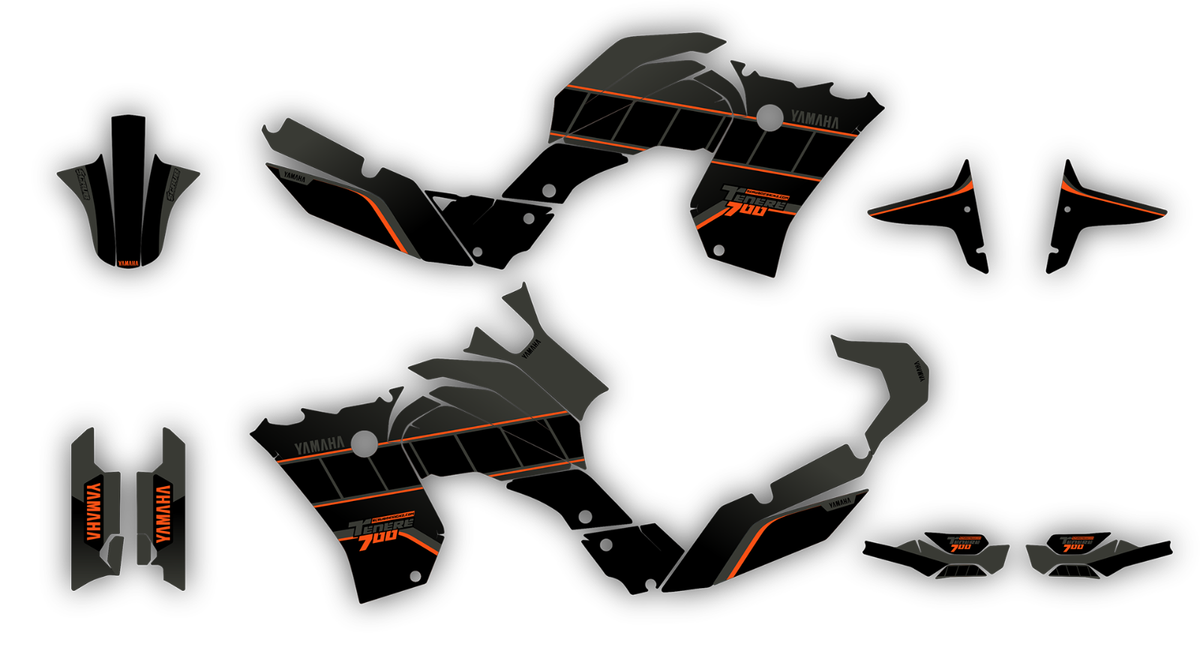 Yamaha Ténéré 700 2019 2020 2021 2022 2023 2024 Graphics decals