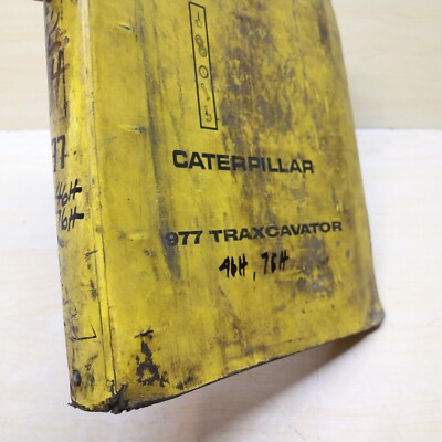 CAT Caterpillar 977 Track Loader Repair Shop Service Manual Crawler maintenance