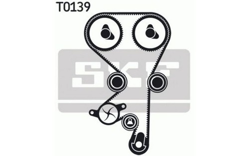 SKF Bomba agua + kit correa distribución OPEL ASTRA VKMC 05152-2 | eBay