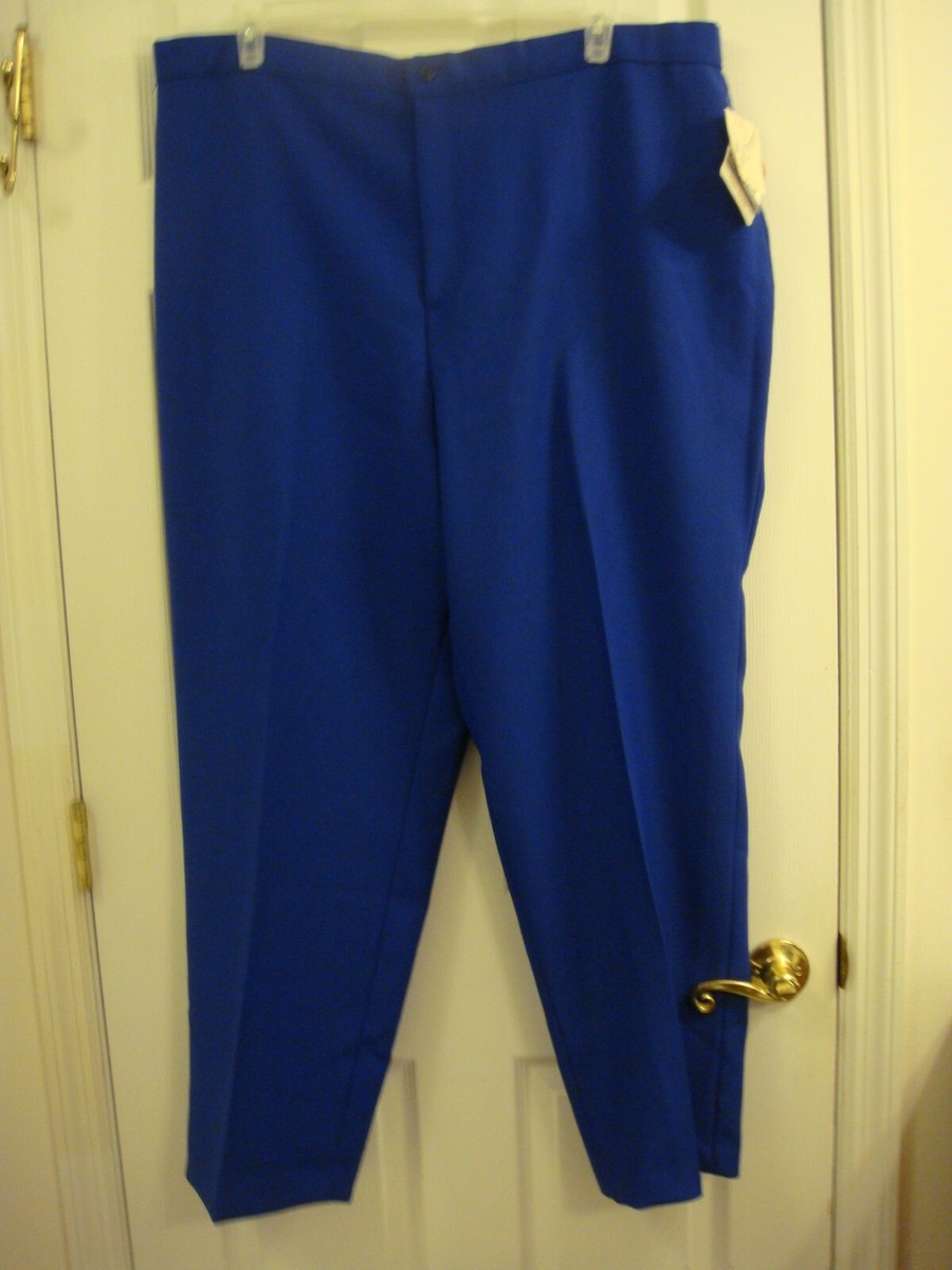 Womans Lasting Comfort Stretch Royal Blue Button Zip Dress Pants Size J4 NEW USA | eBay Womans Lasting Comfort Stretch Royal Blue Button Zip Dress Pants Size J4 NEW USA | eBay
