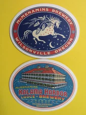 Bar COASTER ~ McMENAMINS Brewery ~ Kalama Harbor Lodge ~ Wilsonville Brewing