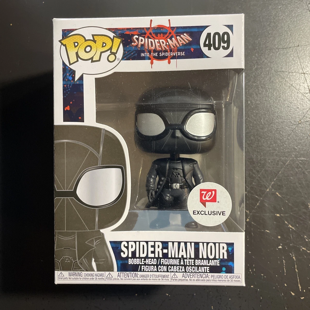 Spider man noir funko pop walgreens online