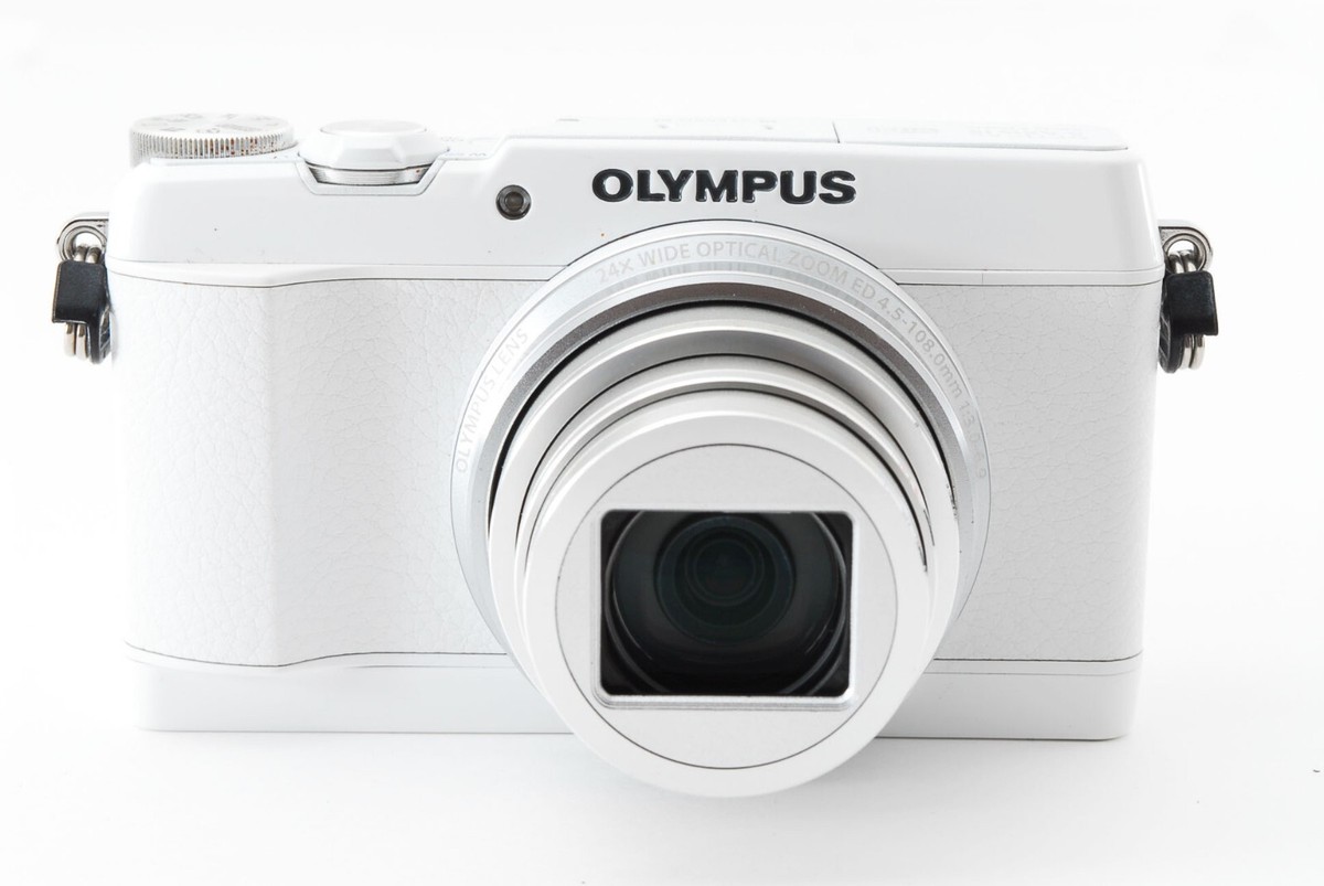 Olympus Stylus SH-1 White Compact Digital Camera [Exc+5] from