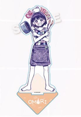 OMOCAT Omori X Tree Village Cafe 2024 KEL Acrylic Stand Figure JAPAN