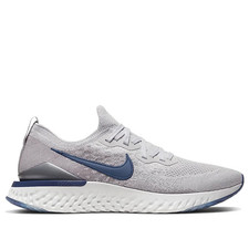 epic react flyknit 2 blue white