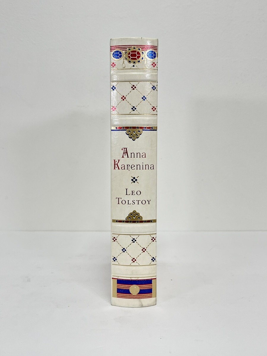 ANNA KARENINA by Leo Tolstoy Deluxe Leather Bound