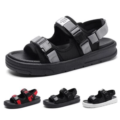 KNIXMAX Herren Sandalen Trekkingsandalen Sommer Freizeitschuhe Sportschuhe Outdoorschuhe