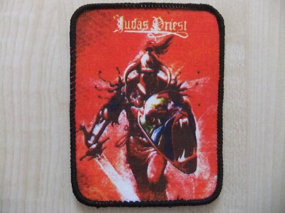 Judas Priest Knight Aufnäher Patch Iron Maiden Accept Mercyful Fate Dio 80´s