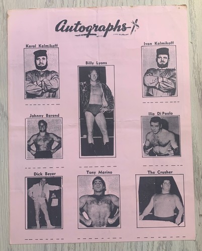 Official Wrestling Magazine - New York Issue - 1961 - Regional Wrestling - Picture 6 of 6