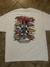 Vintage Murina Go Cart World T Shirt Made In USA