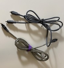 6 FT 1394 4PIN TO 4PIN 4-4 FIREWIRE DV PC CABLES - SET OF 2