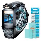 Trqwh Auto Darkening Welding Helmet True Color Solar 4 Sensors 1/1/1/2