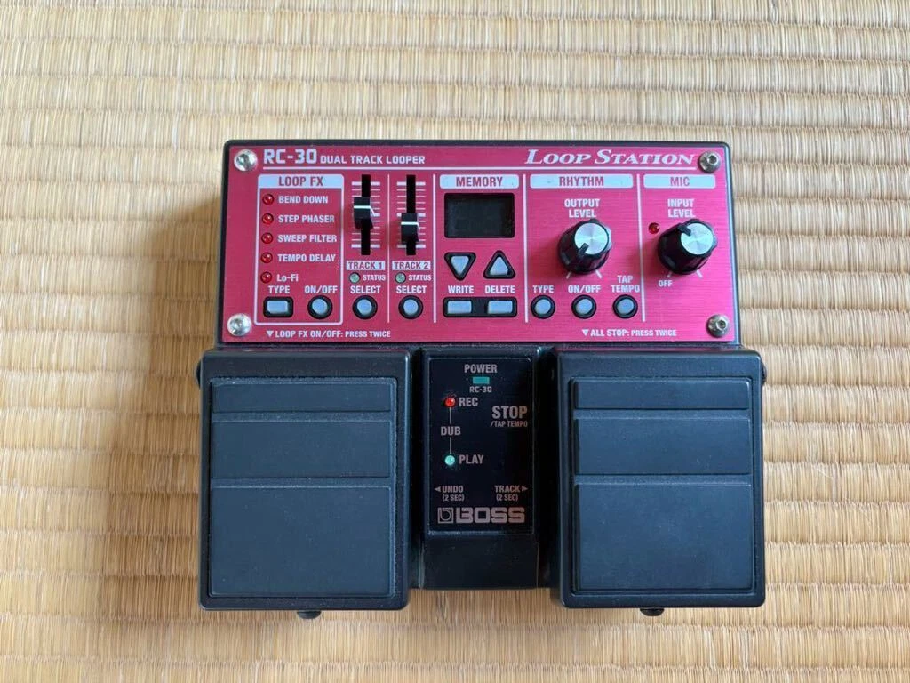 ギター boss rc-30 Amazon.com: BOSS RC-30 Loop Station Twin Guitar Pedal, Red