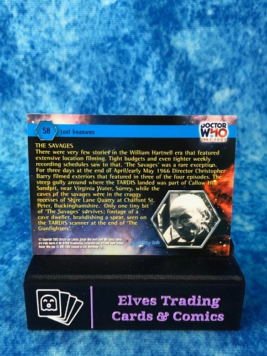 Doctor Who 1963-2003: 40th Anniversary SINGLE Non-Sport Trading Card 2003 - Picture 116 of 228