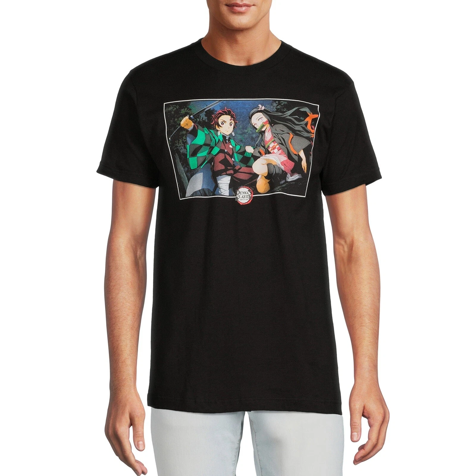 DEMON SLAYER SHORT SLEEVES MEN'S SIZE 3XL GRAPHIC SHIRT