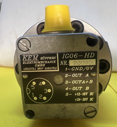 KEM KUPPERS ZHM 01L Nr. 202690 Gear flow meters positive displacement meter - Picture 7 of 7