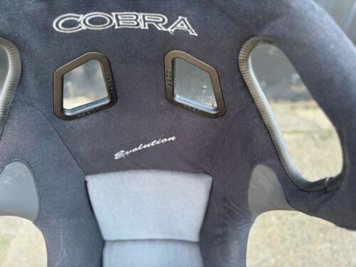 COBRA EVOLUTION LIGHT FIBERGLASS SEAT UNUSED BRAND NEW/TEST FITTED ONLY - MINT - Picture 3 of 7