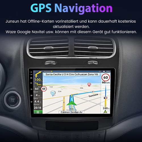 2+32G Für Dodge Journey Fiat Freemont Autoradio Carplay Android GPS NAVI BT DAB+ - Bild 6 von 12